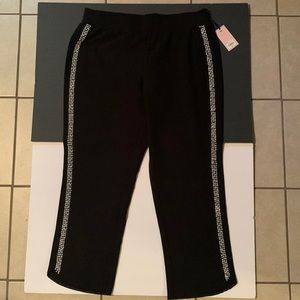 Juicy couture black evening dress pants